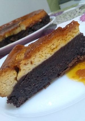 Una foto de Chocoflan🍫🍮