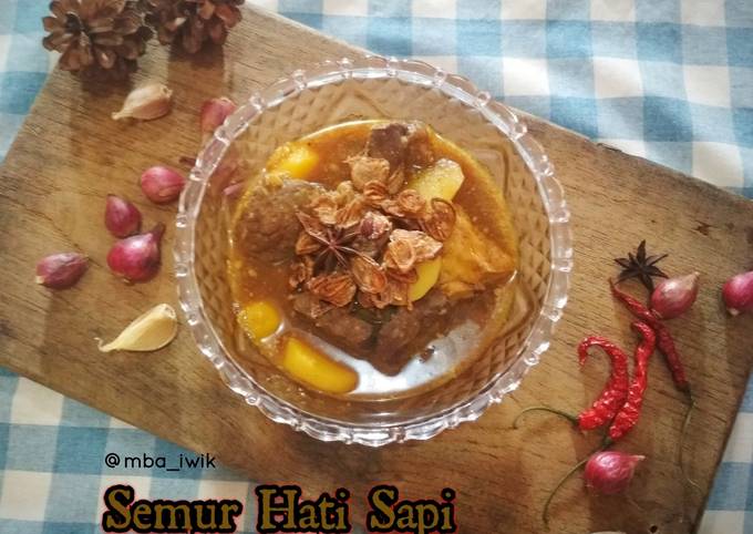 Semur Hati Sapi