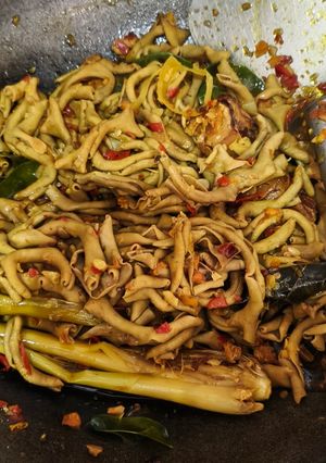 Foto resep Tumis pedas usus ayam