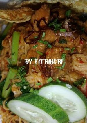 Foto resep Mie ayam #pekanposbarmie#