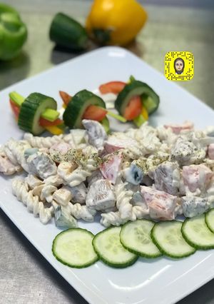 صورة لوصفة باستا سلط بالدجاج