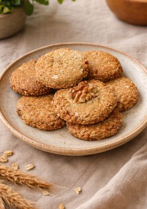 Una foto de Galletitas de Avena Rápidas... en 15 min.!!❤️