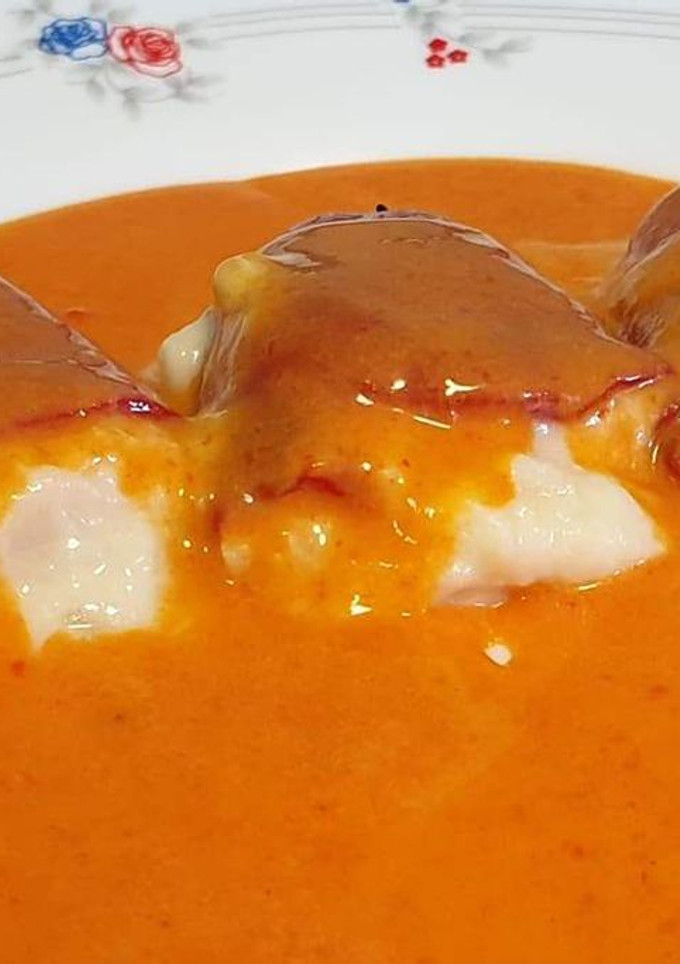 Una foto de Pimientos rellenos de bacalao