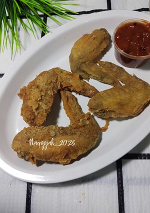 Foto resep Ayam Krispi Saus Pedas