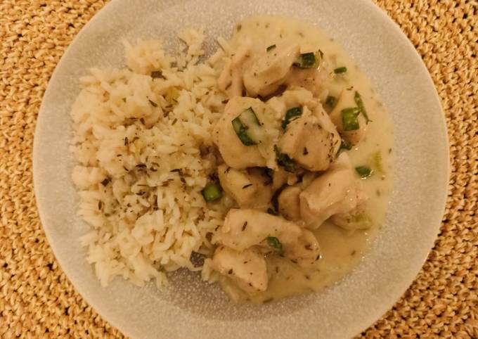 Chicken with cream Recipe by Amanda Mayumi - Cookpad