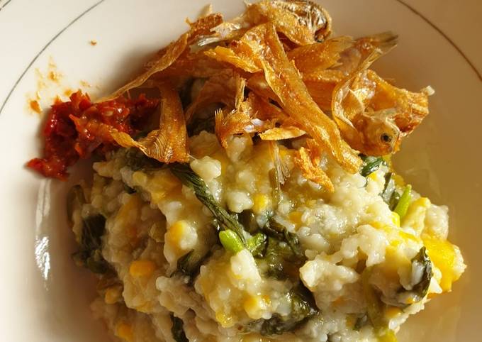 Cara Gampang Membuat Bubur manado magicom Anti Gagal