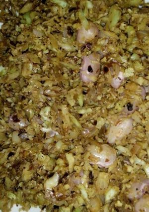 Foto resep Stirfry cauliflower&kidney bean (low calorie)