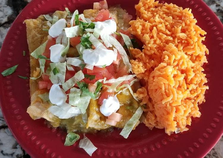 Easiest Way to Prepare Super Quick Homemade Cheese Enchiladas