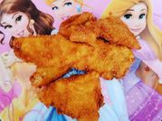 Una foto de fajitas de pollo niños