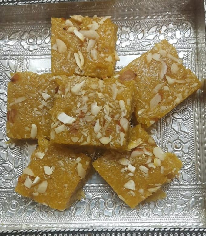 आम पाक (aam pak recipe in Hindi) रेसिपी मुख्य फोटो