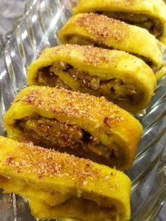 عکسی از دستور خاگینه مغز دار رولی