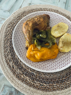 Una foto de Contramuslo de pollo en Air Fryer