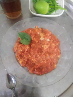 عکسی از دستور املت قهوه خونه ای