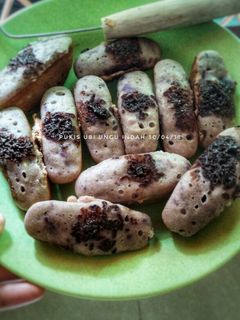 Foto resep Pukis Ubi ungu