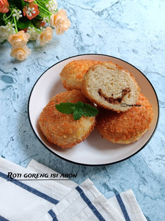 Foto resep Roti goreng isi abon