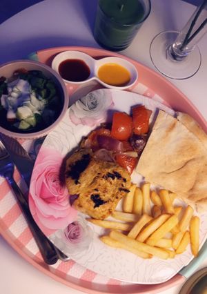 صورة لوصفة ستيك الدجاج 🍗