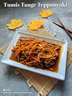 Foto resep Tumis Tauge Teppanyaki