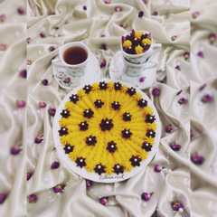 حلوا دو رنگ😍-レシピのメイン写真