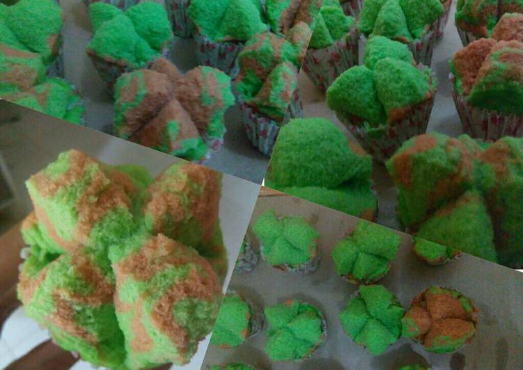 Bolu kukus mekar semua