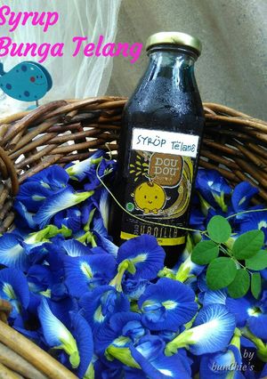 Foto resep Syrup Simple Bunga Telang