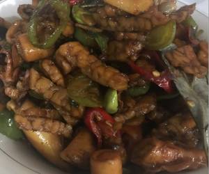 Cara Cepat Tempe cumi asin pete kecap Enak dan Sehat Cara Cepat Tempe cumi asin pete kecap Enak dan Sehat