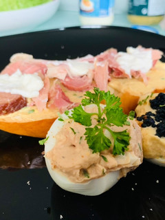 Tormás-májkrémes tojáskrém recept fotója