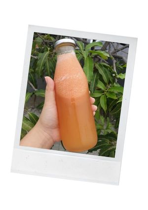 Foto resep Tropical Juice (Pineapple, Coconut, Tomatoes)