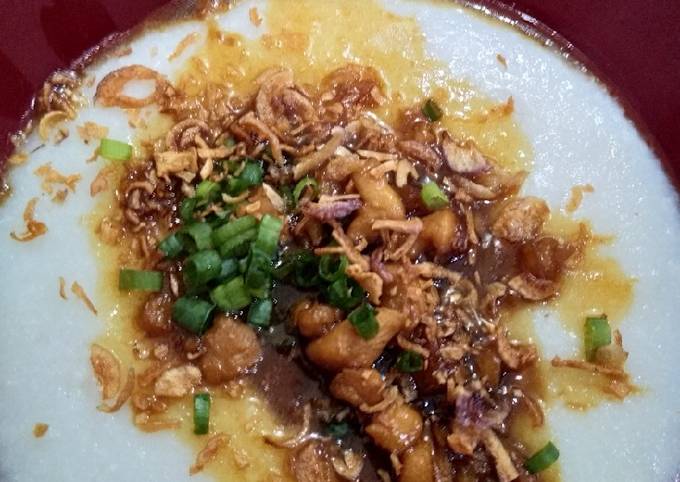 Resep Bubur ayam oleh Dian's Lovelytupp - Cookpad