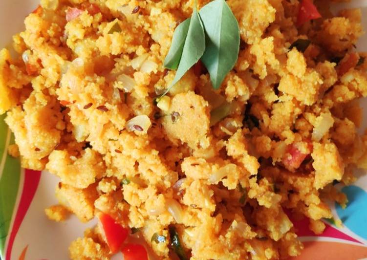 Easiest Way to Make Homemade Rava upma