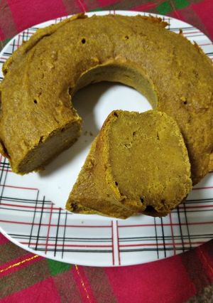 Una foto de Budín vegano de calabaza :)