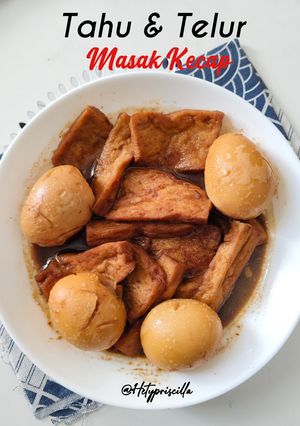Foto resep Tahu Telur Masak Kecap
