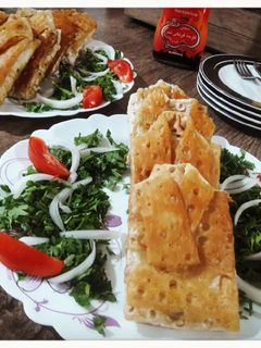 عکسی از دستور سمبوسه به شکل پیراهن