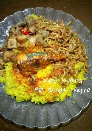 Foto resep Nasi Kuning Serai (kukus)