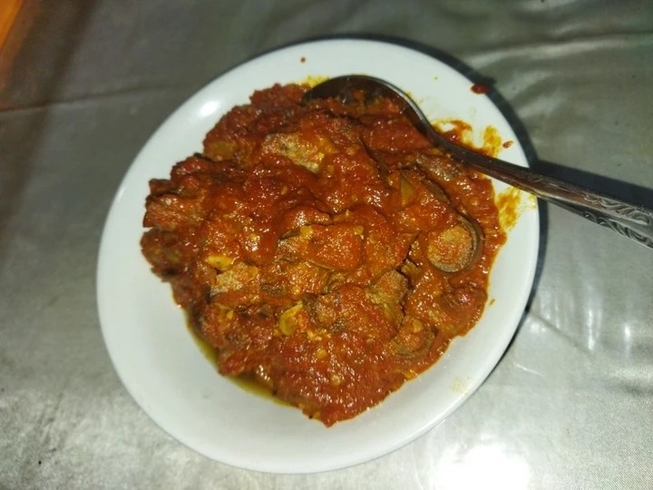 Cara Mudah Membuat Resep  Sambal Ati Ampela Sederhana yang Sempurna, Sempurna