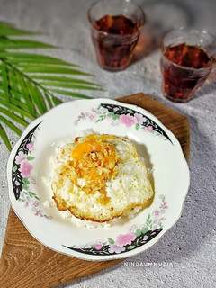 Foto resep Telur Ceplok Bawang Putih