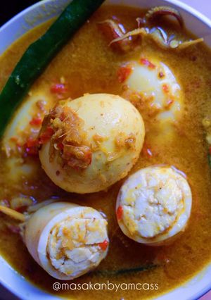 Foto resep Gulai Cumi Dan Telur