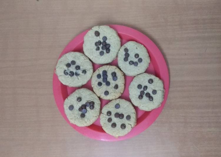 Recipe of Perfect Coconut choco chips cookies
