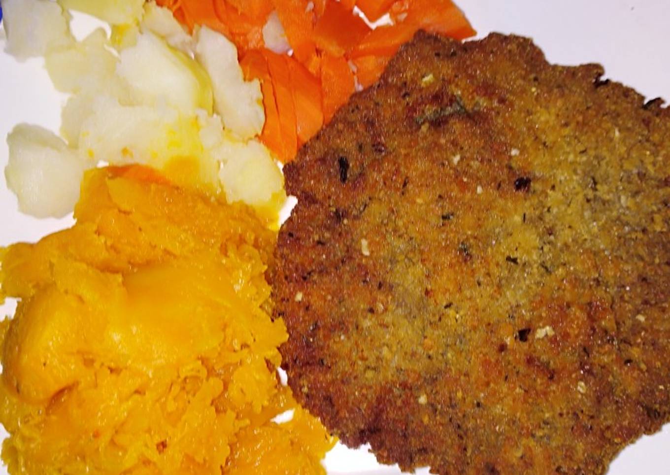 Milanesa de carne picada