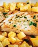 Filetes de Atún con sofrito de Tomate