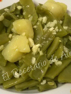 Una foto de Alubia verde o judias verdes