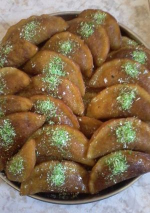 صورة لوصفة قطايف بالجبنه محلا 👆🍰🍮