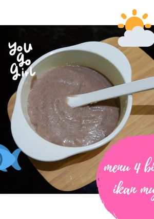 Foto resep Menu MPASI 6M+ Ikan mujair