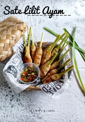 Foto resep Sate Lilit Ayam