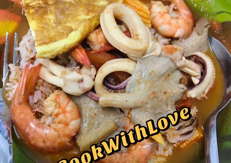 Resipi Nasi Tomyam Seafood Banjir Oleh Cookwithlove Cookpad