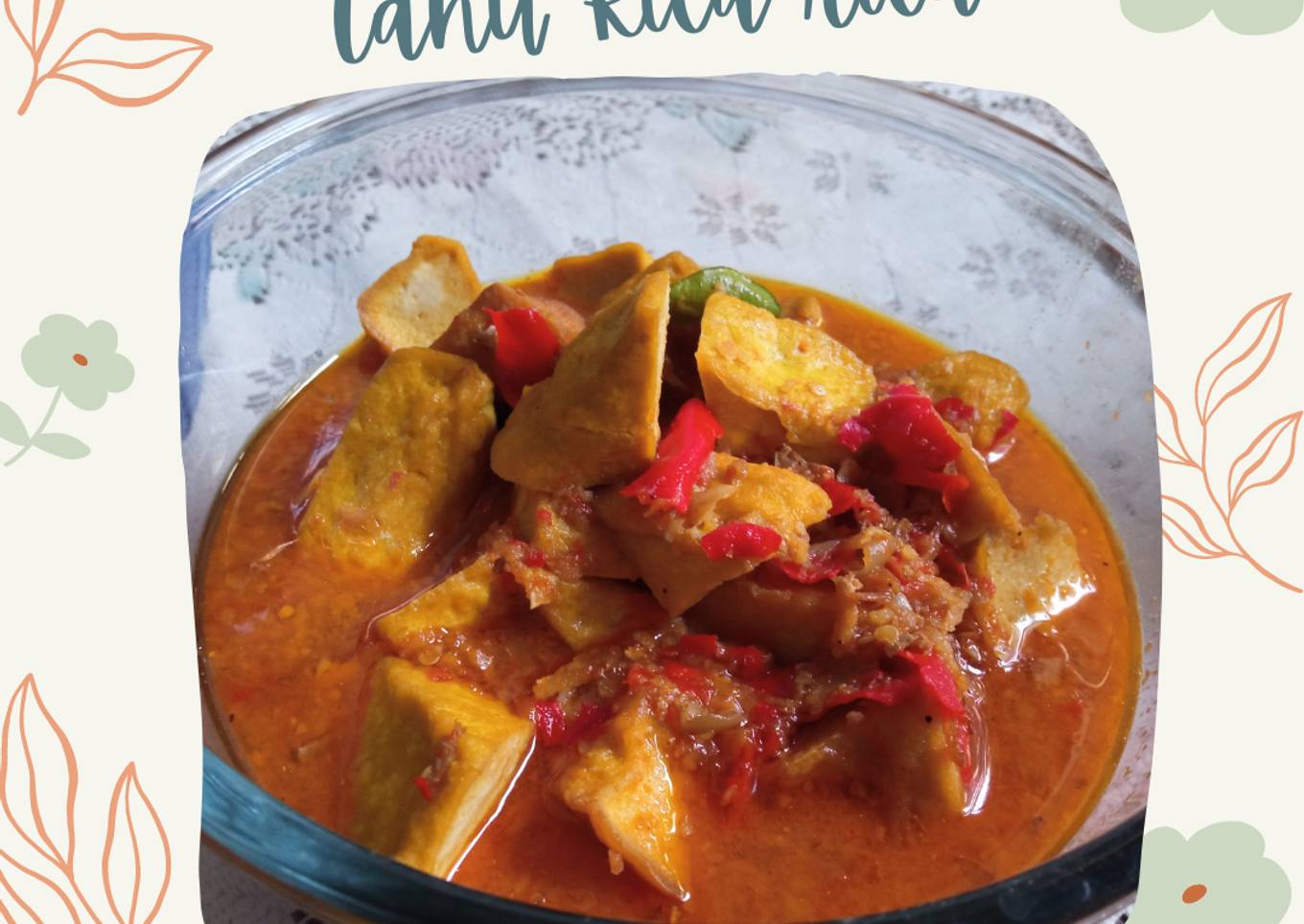 Tahu Rica-rica