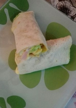 Φωτογραφία της συνταγής Σνακ με τορτίγια 🌯