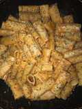 Rigatoni with creamy tomato sauce