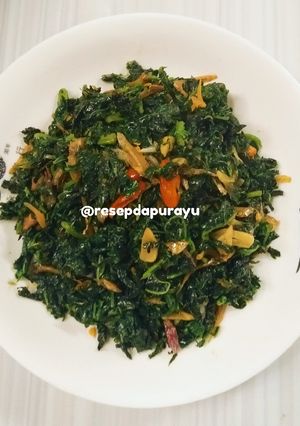 Foto resep 12. OSENG DAUN PEPAYA