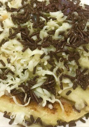 Foto resep Pisang Penyet Coklat Keju