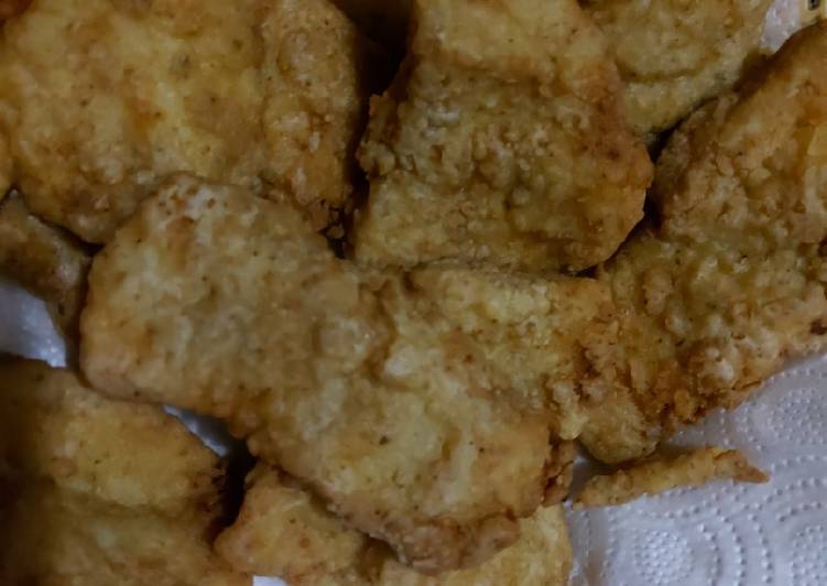 سمك فيليه مقرمش 😋